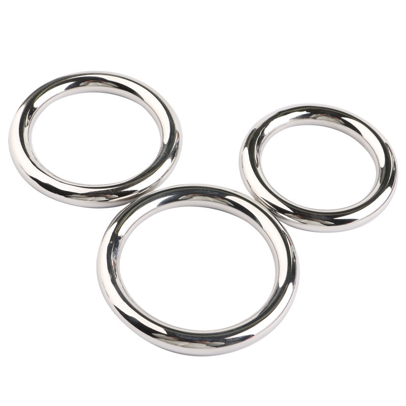 Metal Lock Ring for Men, 50mm Inner Diameter Foreskin Restraint Ring, Non-Vibrating Cock Ring - Image 3