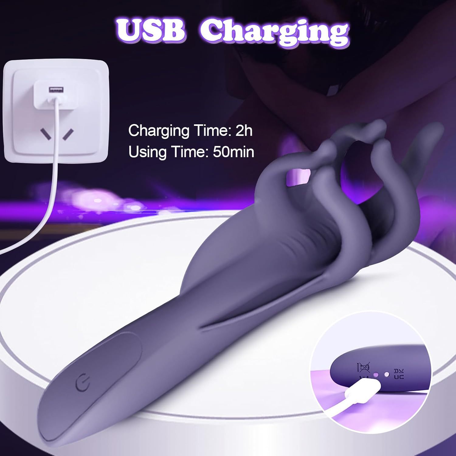 Tender Jade Finger Male Masturbator with 10-Frequency Vibration and Prostate Stimulation - Image 3