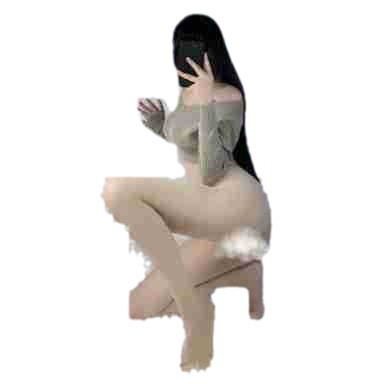 Sheer Hand-Torn Pantyhose Stockings, Closed-Crotch Design, Adult Lingerie Hosiery - Image 5