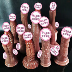 Liquid Silicone Realistic Dildo for Women, Soft Flesh-Like Adult Toy