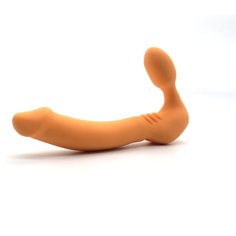 Double-Headed Vibrating Dildo, Silicone Dual-Ended Toy for Internal Stimulation, Purple - Image 5
