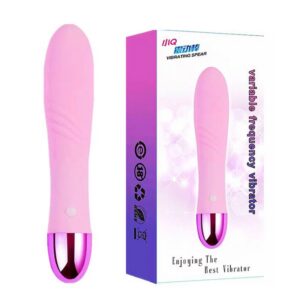 Mini Q Vibrating Wand Massager, USB Rechargeable ABS Body, 50 dB Quiet Motor