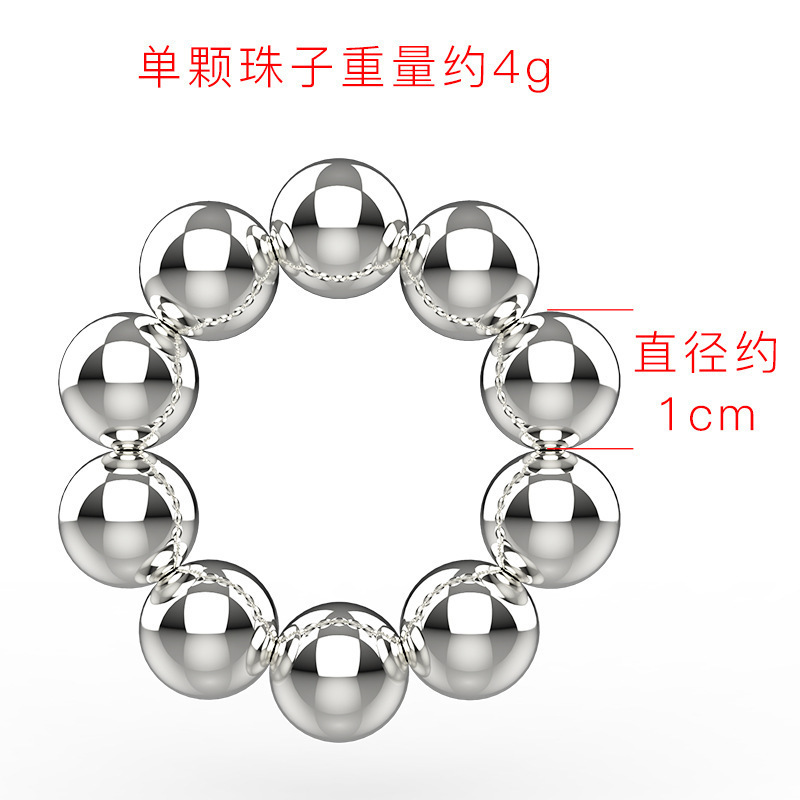Magnetic Steel Ball Nipple Clamps, Silver Metal, No-Piercing Design, Set of 2 - Image 3