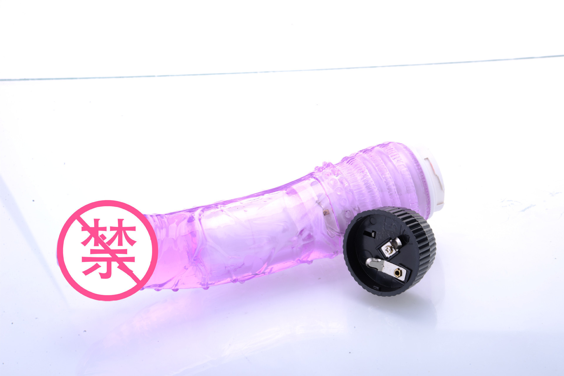 TPE Single-Vibration Wand Massager for Couples, Wearable Design, Electric Control - Image 4