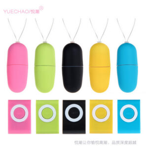 MP3 Wireless Remote-Control Vibrating Egg, 20 Frequency Modes, Pink ABS