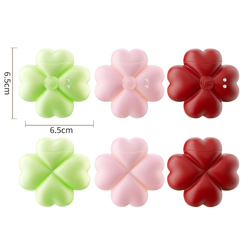 External Silicone Vibrator with App Control, Dual-Motor Clover Design, Adult Wellness Device - Image 5