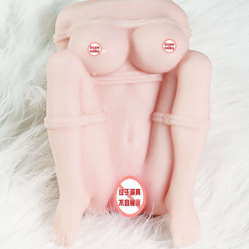Jiuai Half-Body Inflatable Male Masturbator TPE Manual Adult Toy - Image 4