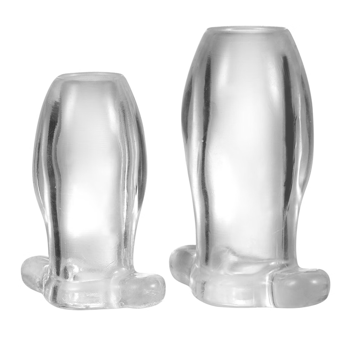 High-Transparency Hollow Anal Plug, TPE Enema-Friendly Design, Large Size - Image 4