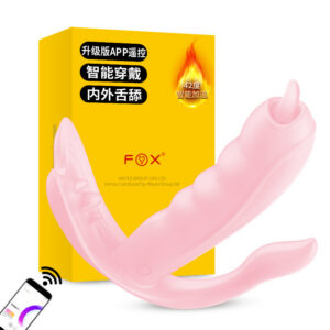 FOX Moe Fox 5APP Wearable Vibrator with Telescopic Motion, Heating and App Control