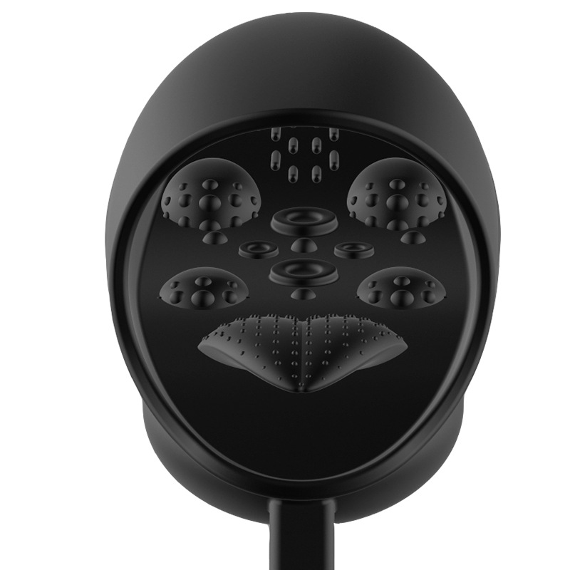 Electric Male Masturbator Cup with Silicone Sleeve, Portable Handheld Design - Image 3