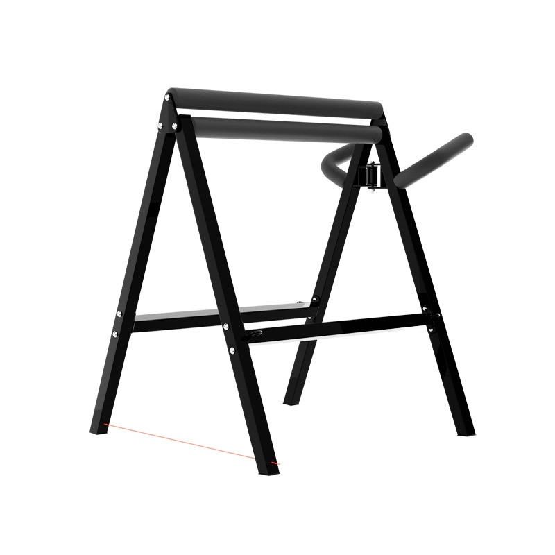 SM Couple Restraint Furniture with Handcuffs, Iron and Foam Construction, Black - Image 5