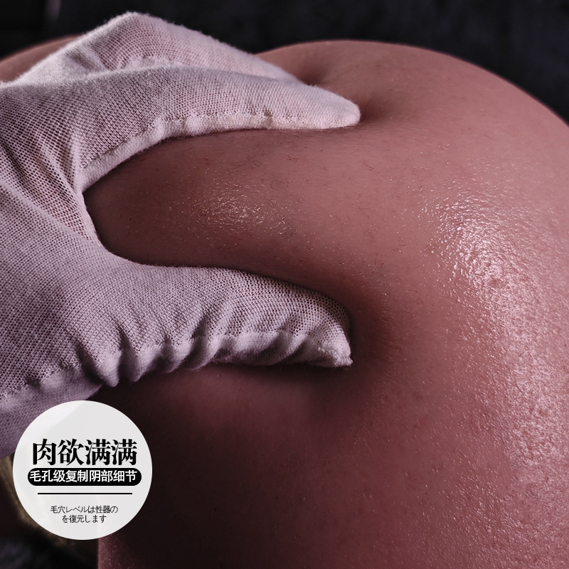 Jiuai Silicone Half-Body Male Masturbator with Realistic Buttocks and Vaginal Entry - Image 4