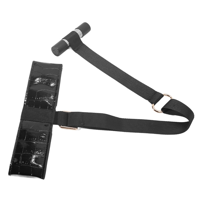SM Door Restraint Kit with Blindfold, Webbing and Leather Bondage Set for Couples - Image 5