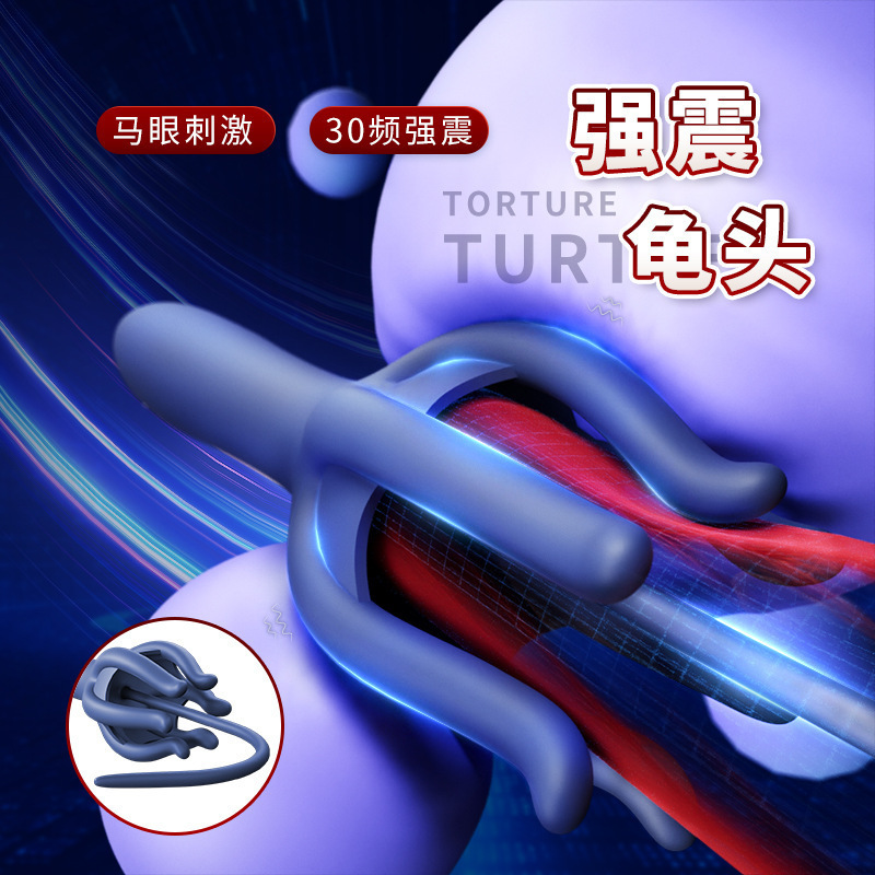 Turtle Catching Horse Eye Stick Male Masturbation Device Multi-Frequency Strong Shock - Image 4