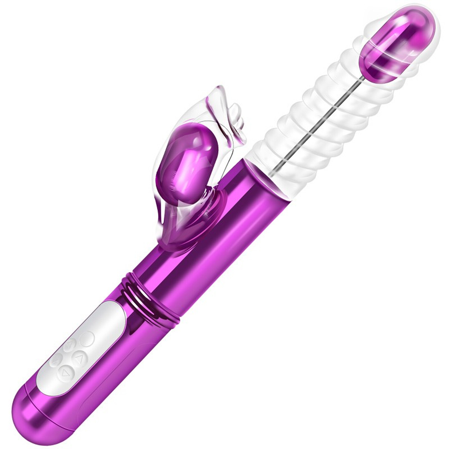 HiShuang 2nd Gen Vibrating Wand with Heating, Telescopic Swing, 36 Modes, USB Rechargeable - Image 4