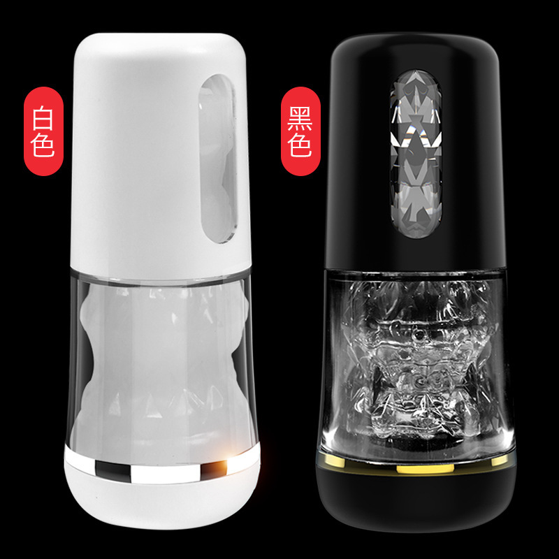 Jiuai Male Masturbator Cup with TPE Sleeve and Manual Squeeze Control - Image 3
