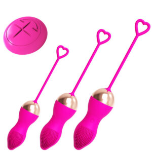 Jiuai Wireless Remote Control Vibrating Egg TPR Wearable Vibrator for Women