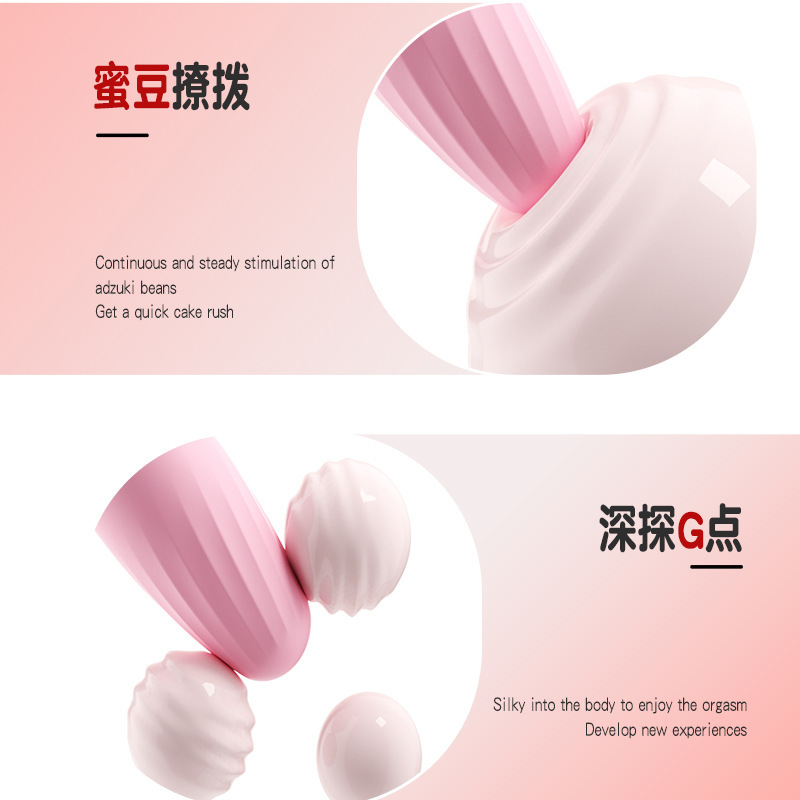 Wearable External Vibrating Egg with Wireless Remote and App Control, Silicone, Pink - Image 4