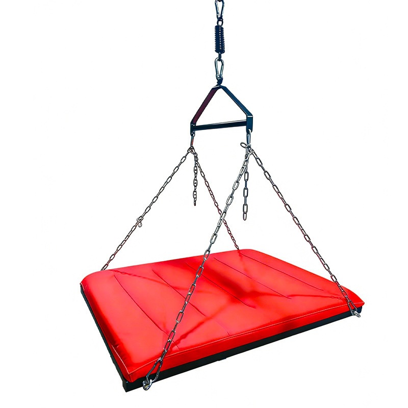 Metal Bondage Swing with Leather Seat for Couples - Image 2