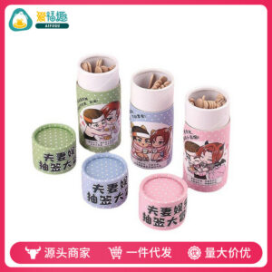 Wooden Lottery Adventure Game for Couples Flirting with Pink Green Blue Sticks