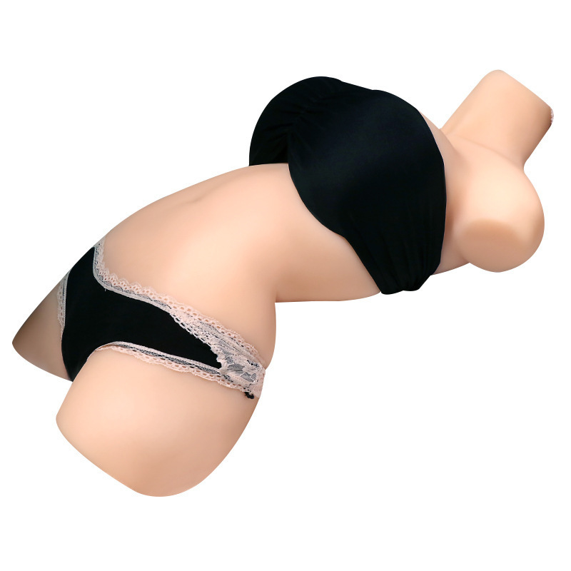 Male Masturbation Half-Body Doll TPE Non-Inflatable Realistic Flesh Tone - Image 5