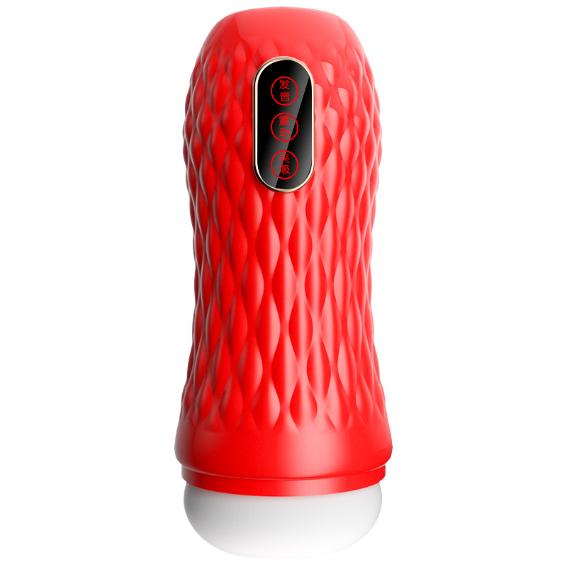 Electric Automatic Male Masturbator with Vibration and Suction Training, TPE and ABS - Image 5