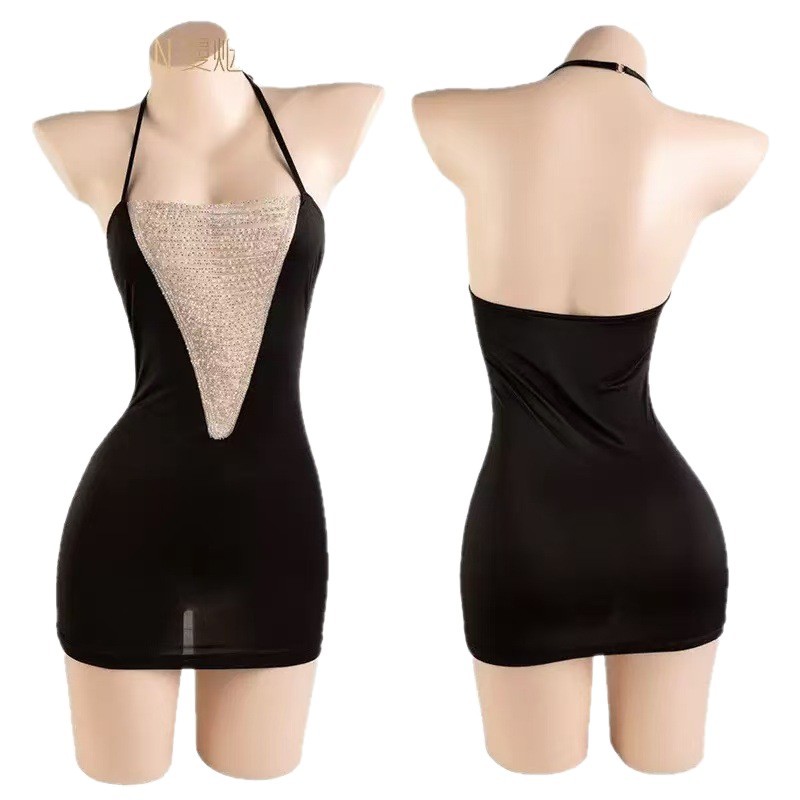 Secretary Roleplay Lingerie Dress, Bodycon Uniform Temptation Sleepwear Outfit - Image 5