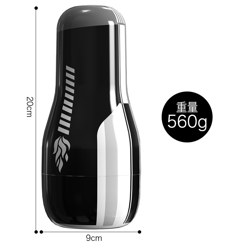 Men's Aircraft Cup Masturbation Device with ABS and TPE, Manual Portable Penis Exerciser - Image 4
