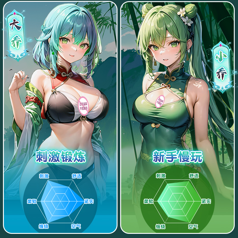 Shuang Qiao Love Aircraft Cup Male Masturbator Realistic Channel Soft Gel Manual - Image 2