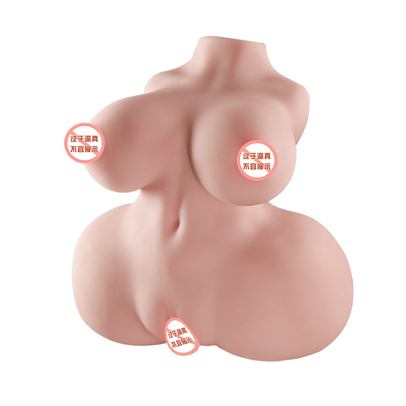 Jiuai Airplane Cup Male Masturbator TPE Half-Body Insertable Manual Adult Toy - Image 5