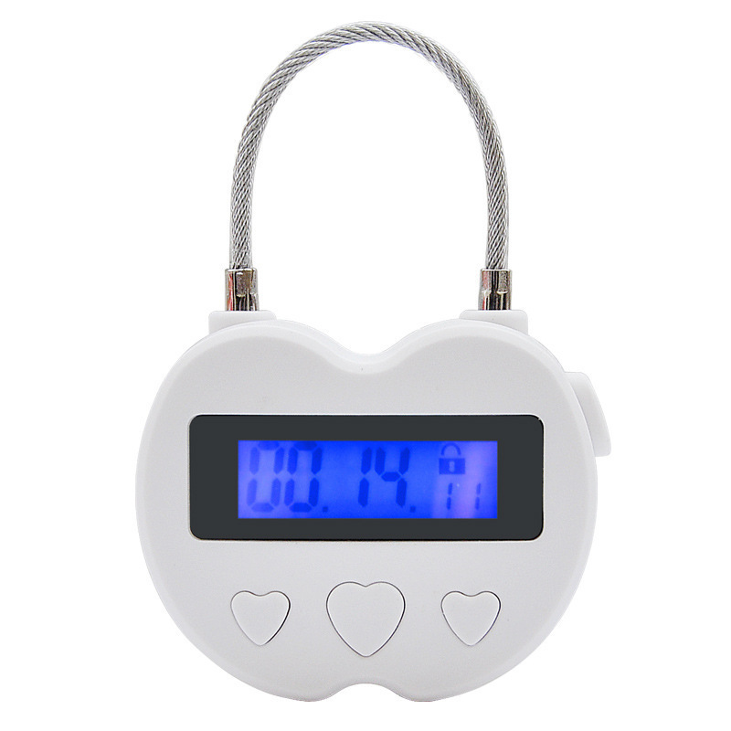 Intelligent Timer Lock, ABS Restraint Timer Lock with Button Control, Black - Image 4