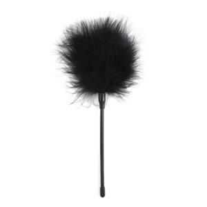 Adult Feather Teaser Stick for Couples, Soft Plume Sensory Play Toy, Red