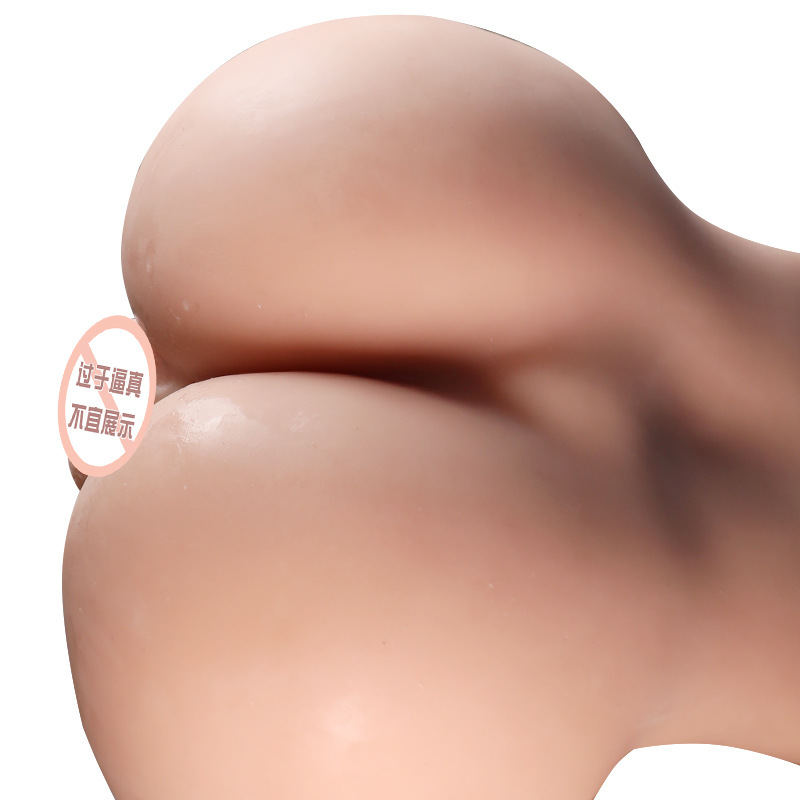 Jiuai Half-Body Male Masturbator TPE Buttocks Vaginal Inverted Mold Device - Image 5