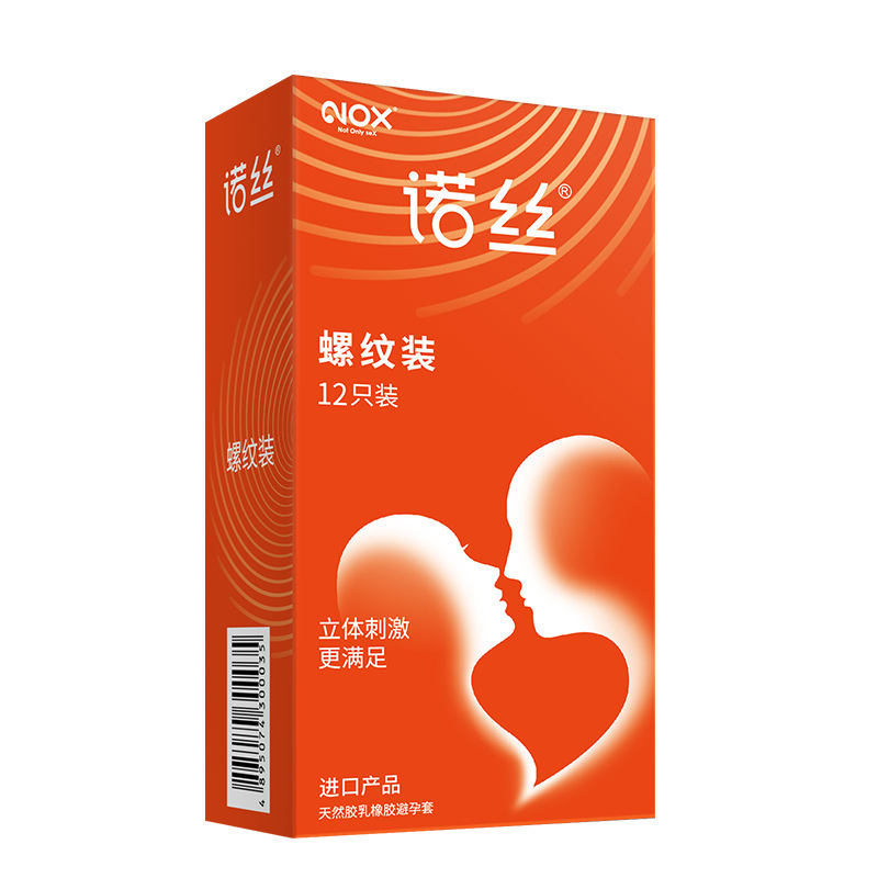 North Threaded Condoms, Lubricated Thin Latex, Medium, 12-Pack - Image 5