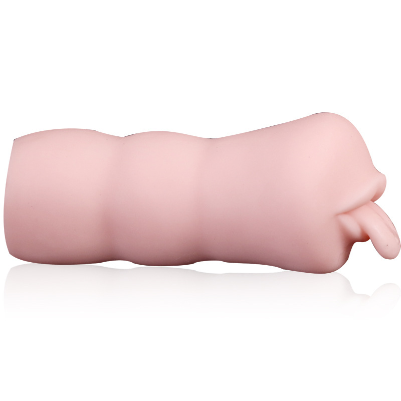 Jiuai Manual Male Masturbator Cup TPE Inverted Mold Flesh Color - Image 4