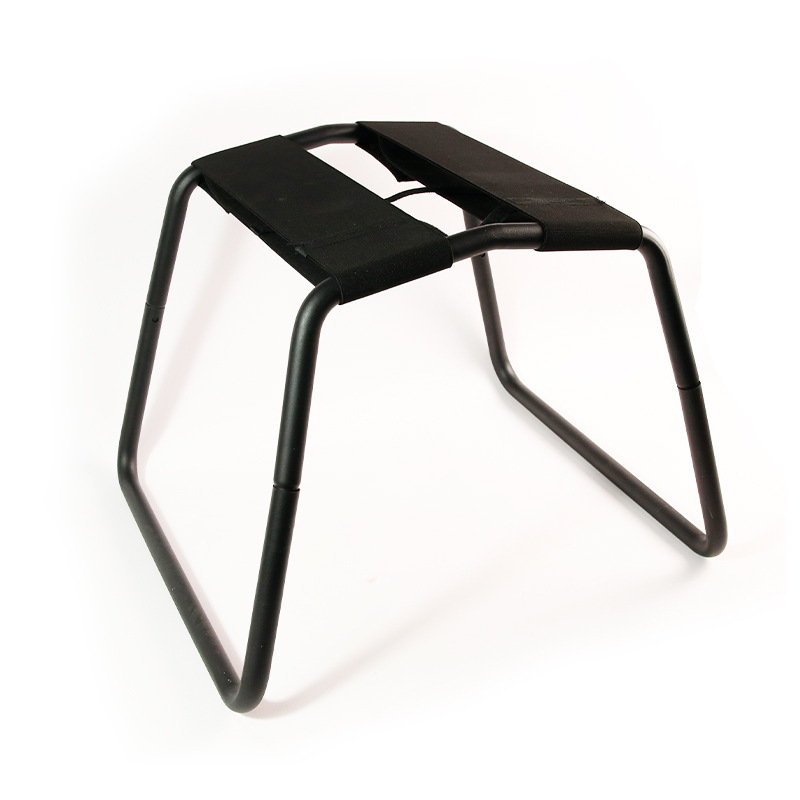 SM Love Chair Max Restraint Chair with Iron Frame and Black Cotton-Nylon Straps - Image 5