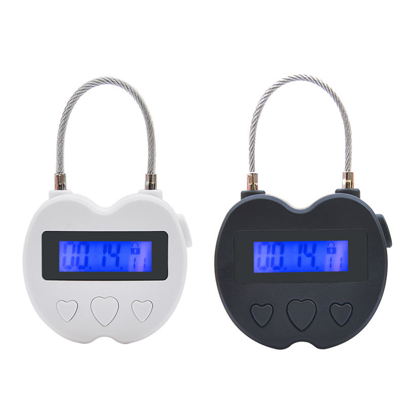 Intelligent Timer Lock, ABS Restraint Timer Lock with Button Control, Black - Image 3