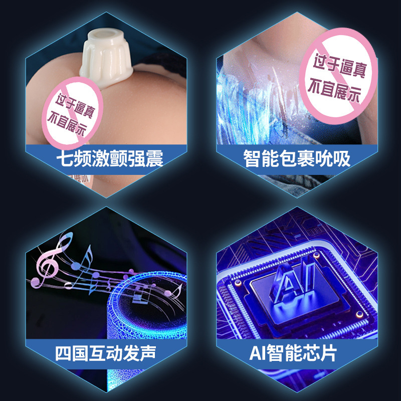 Fully Automatic Inflatable Vagina and Buttocks Doll for Men, Realistic Big Butt, TPE Adult Device - Image 4
