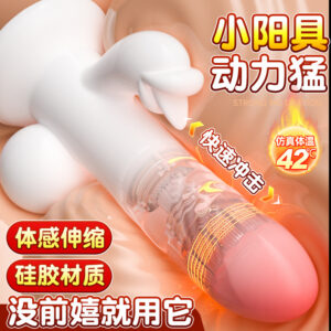 Silicone Dildo with Electric Insertion Gun for Women, Red
