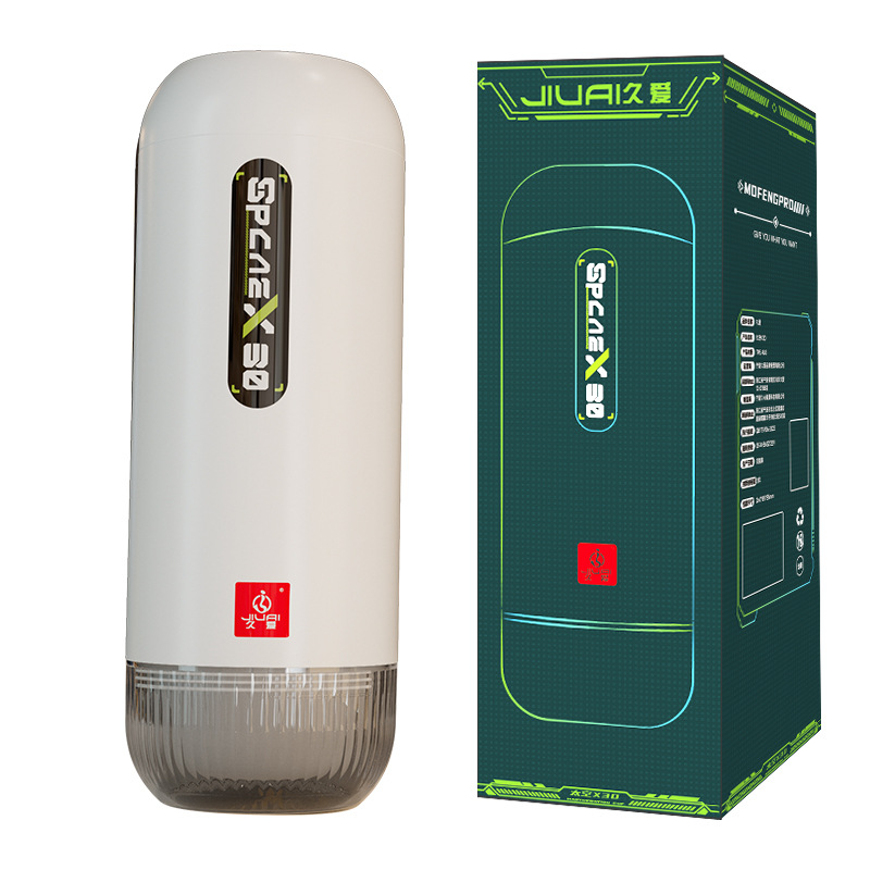 Space X30 Electric Automatic Masturbator for Men, Retractable TPE+ABS Adult Device - Image 5