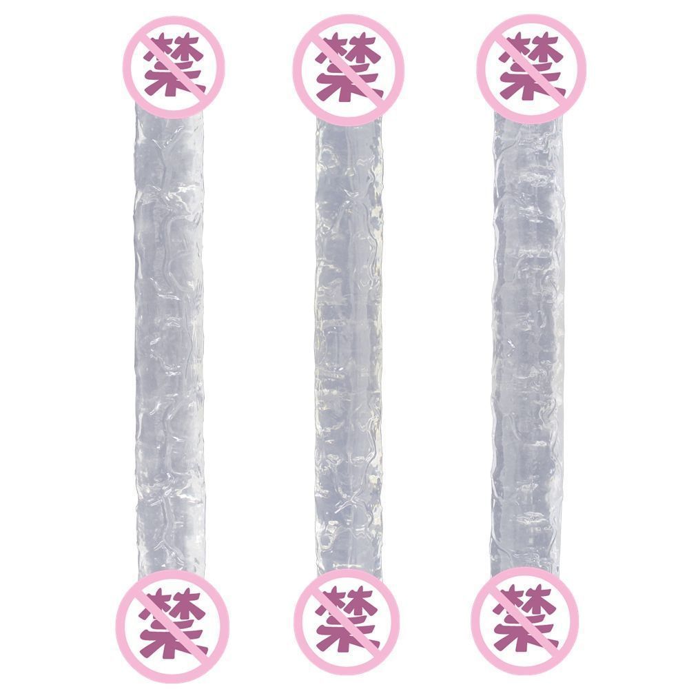 Double Dragon Dual-Head Dildo, Extra-Long TPE Shaft for Deep Masturbation Play - Image 2