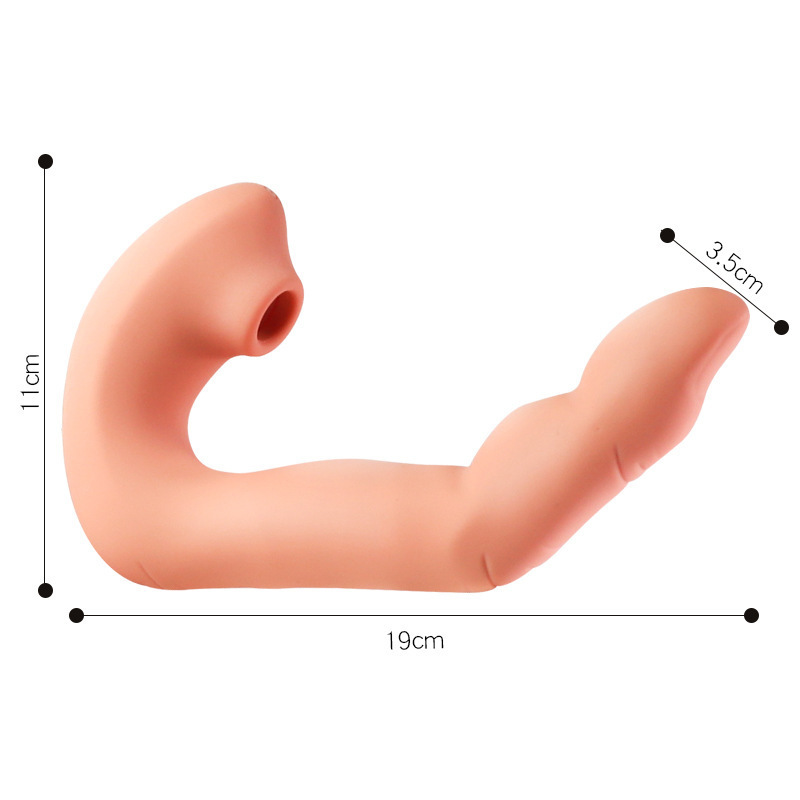 Jiuai Telescopic Vibrator for Women, 26cm ABS Body, Electric Control, Flesh Tone - Image 5