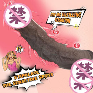 Extra Large TPE Dildo with Egg-Shaped Attachment, Dual-Use Anal Plug, Silicone Colour