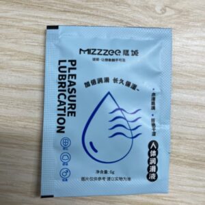 6ml Portable Pocket Lubricant Single Pack, Transparent Water-Based Formula for Adults