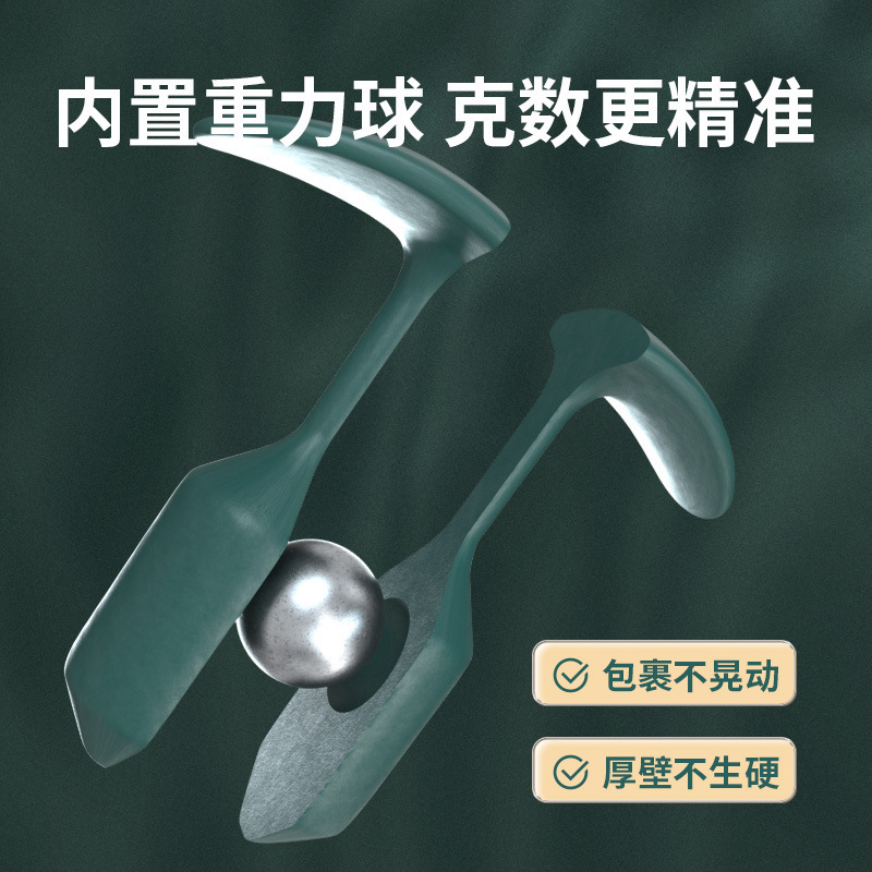 Steel Ball Gravity Anal Plug, Silicone Green Large Size, Front and Back Chamber Training Toy - Image 3