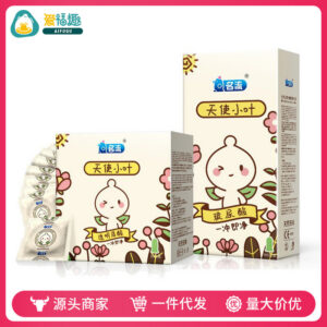 Celebrity Angel Xiaoye Hyaluronic Acid Condoms, Strawberry Flavor, 100-Pack