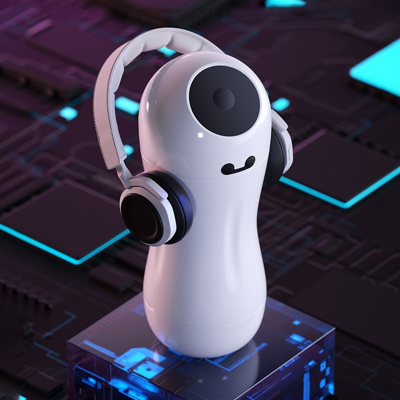 Mystery Girl White Manual Male Masturbator Cup TPE Training Device - Image 2