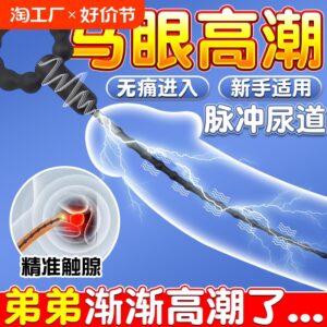 Electric Urethral Sound Stick Vibrating Horse Eye Wand for SM Play