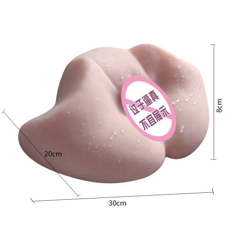 Jiuai Male Masturbation Cup TPE Vaginal Buttocks Inverted Mold Manual Half-Body Device - Image 5