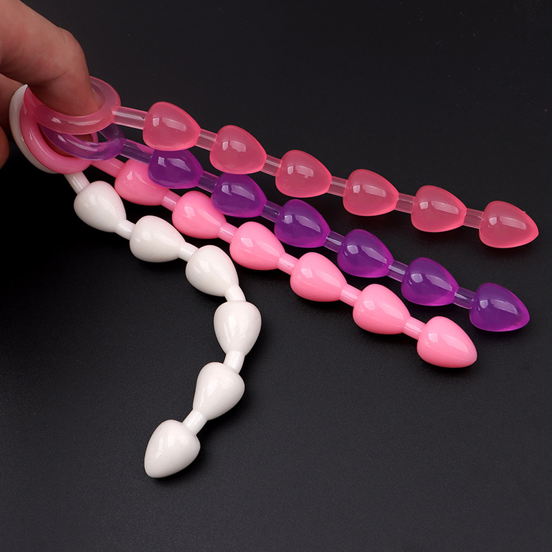 Crystal Anal Beads, TPE Sm Training Toy for Adult Men and Women - Image 3